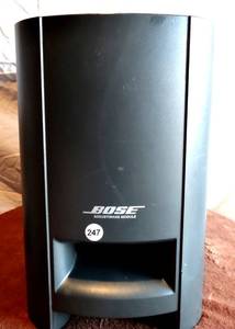 lot 247 image: BOSE PS3-2-1 SERIES III Powered Speaker System SUBWOOFER