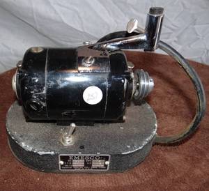 lot 251 image: Vintage Dentist tool Motor Emesco 90N - WORKS