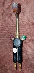 lot 257 image: National No.  Blowpipe Blowtorch GasAir Soldering Dental, Jewelry, Plumbing