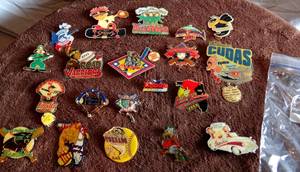lot 259 image: AWESOME COLLECTION OF MINOR LEAGUE BASEBALL CLUB PINS