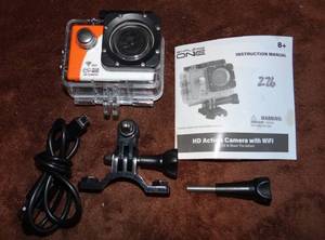 lot 276 image: Explore One Hd Action Camera With Wifi Waterproof