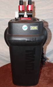 lot 314 image: Fluval 206 Performance Canister Filter Fresh or Salt Water Tanks