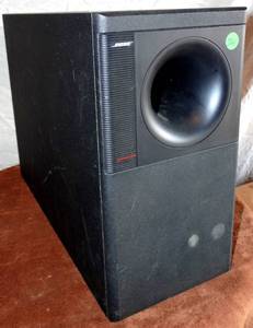 lot 321 image: Bose Acoustimass 5 Series II DirectReflecting Speaker System Black Subwoofer $$$