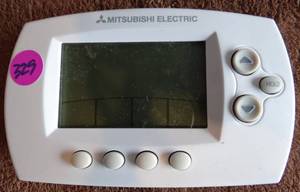 lot 329 image: MITSUBISHI ELECTRIC DIGITAL THERMOSTAT