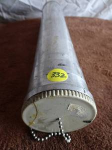 lot 332 image: AWESOME VINTAGE EAGLE CLAW BREAK DOWN FISHING POLE IN ALUMINUM STORAGE CYLINDER