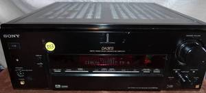 lot 333 image: RARE  Sony Receiver Digital Cinema Sound STR-DA3ES - POWERS ON ALL FUNCTIONS WORKING