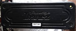 lot 335 image: NICE IBANEZ PRESTIGE HARD SIDED GUITAR STORAGE CASE