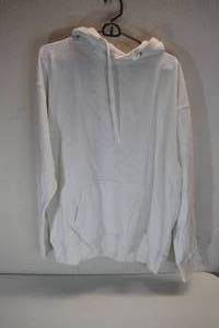 lot 74 image: White Pullover Hoodie Size L