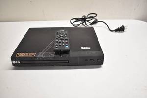 lot 109 image: LG DVD Player w Remote (Works)