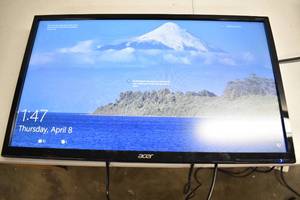 lot 119 image: Acer 24 K242HYL Monitor (Missing Stand, includes power cable)