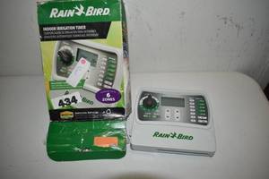 lot 129 image: Rainbird Indoor Irrigation Timer (Untested as shown)