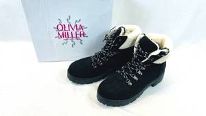 lot 171 image: Olivia Miller Womens Boots OMO-1577 Black Size 10