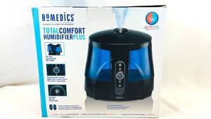 lot 185 image: Homedics Dual Tank Total Comfort Humidifier Plus Warm & Cool Black
