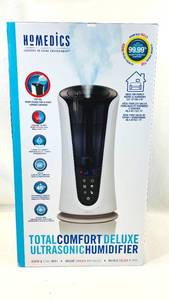 lot 186 image: Homedics Tower Total Comfort Humidifier Plus Warm & Cool 85Hr 1.38Gallon