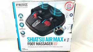 lot 188 image: Homedics Shiatsu Air Max w Heat Black