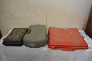 lot 54 image: Emergency Car Kit, Brother Model PT-15 Label Maker, Coleman Powermate Model 24-0155SP