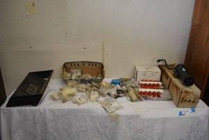 lot 58 image: Misc. Parts Blinker Lights, Fly Screws, and more. See Pictures