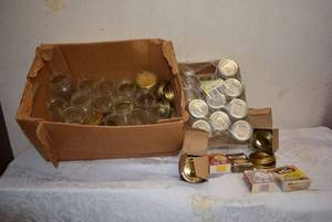 lot 85 image: Canning Jars and Lids, Some Unopened