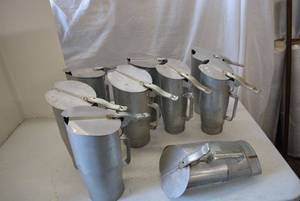 lot 92 image: Aluminized Smoke Stack Pipe with Rain Cap (9 Total, 4 and 5)
