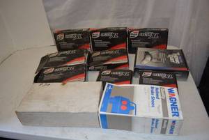 lot 96 image: Mighty Disc Brake Pads in various sizes and Brake Shoes