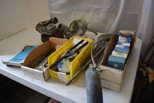 lot 98 image: Large amount Misc. Car Parts many still in original packaging. many for older cars 70s - early 2000s