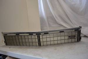 lot 110 image: Limited Front Grille #1245909 for late 60s early 70s metal