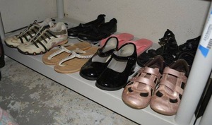 lot 169 image: Girls Shoes, Size 3 and 4