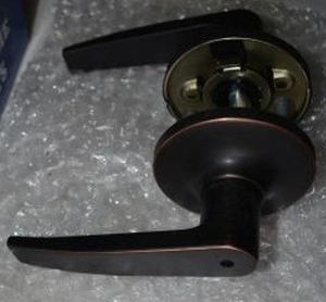 lot 174 image: Better Home Products Lever # 20111DB, Dark Bronze