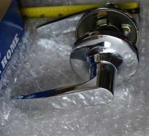 lot 187 image: Better Home Products Lever Reversible # 20188CH, Chrome