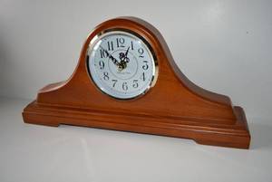 lot 191 image: Infinity Westminster Chime Desk Clock, 16 Long
