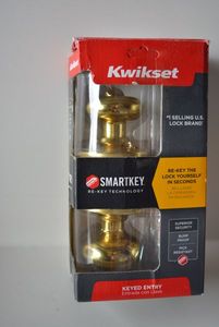 lot 196 image: Kwikset Keyed Entry, Still in Box