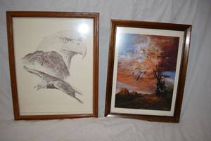 lot 162 image: Two Framed Prints, see pictures