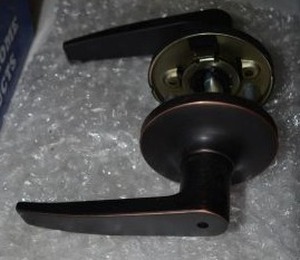 lot 176 image: Better Home Products Lever # 20111DB, Dark Bronze