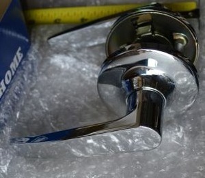 lot 188 image: Better Home Products Lever Reversible # 20188CH, Chrome