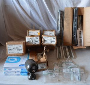 lot 269 image: Misc. Lighting Items AND Ethernet Parts TCP 40W Circle Fluorescents, Mr. Beams Wireless Light, 4 Port Boxes, Mounting Frames