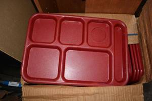 lot 280 image: Lunch Trays, Approx. 70 Total