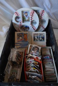 lot 254 image: Trading Card Collection and Baseball Photo Frames