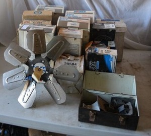 lot 260 image: 32-310 Fan, Brake Shoes, Blower Motor, and More