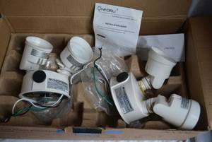 lot 311 image: Pair of Dual LED Lights from Lithonia Lighting