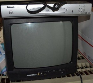 lot 315 image: Sylvania TV and DVD Player
