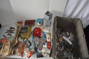 lot 348 image: Misc. Auto Parts and Beer Brand Bottle Openers