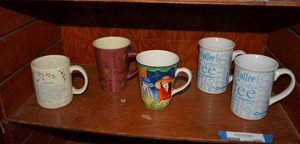 lot 355 image: Large Coffee Mugs