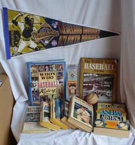lot 430 image: Baseball Books, World Series Pennant, Ticket from Opening Day at Ballpark in Arlington, TX 1994