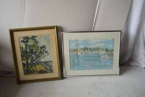 lot 450 image: Framed Wall Art as shown