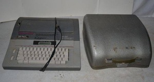 lot 373 image: Smith Corona Electric Typewriter, Vintage Olympia Mechanical Typewriter