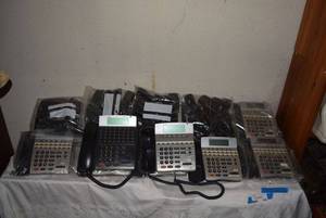 lot 396 image: Large Amount of Office Multi-line Phones, 3 different styles as shown