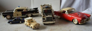 lot 401 image: Cast metal and plastic Model Cars as shown