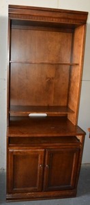 lot 522 image: Cherry Stained Bookcase (Matches Lots 520 and 521)