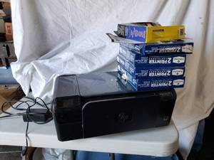 lot 438 image: HP Photosmart C4635 Printer with HP 60XL60 Cartridges as shown