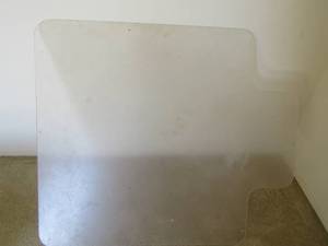 lot 20 image: Floor protection for  office chair